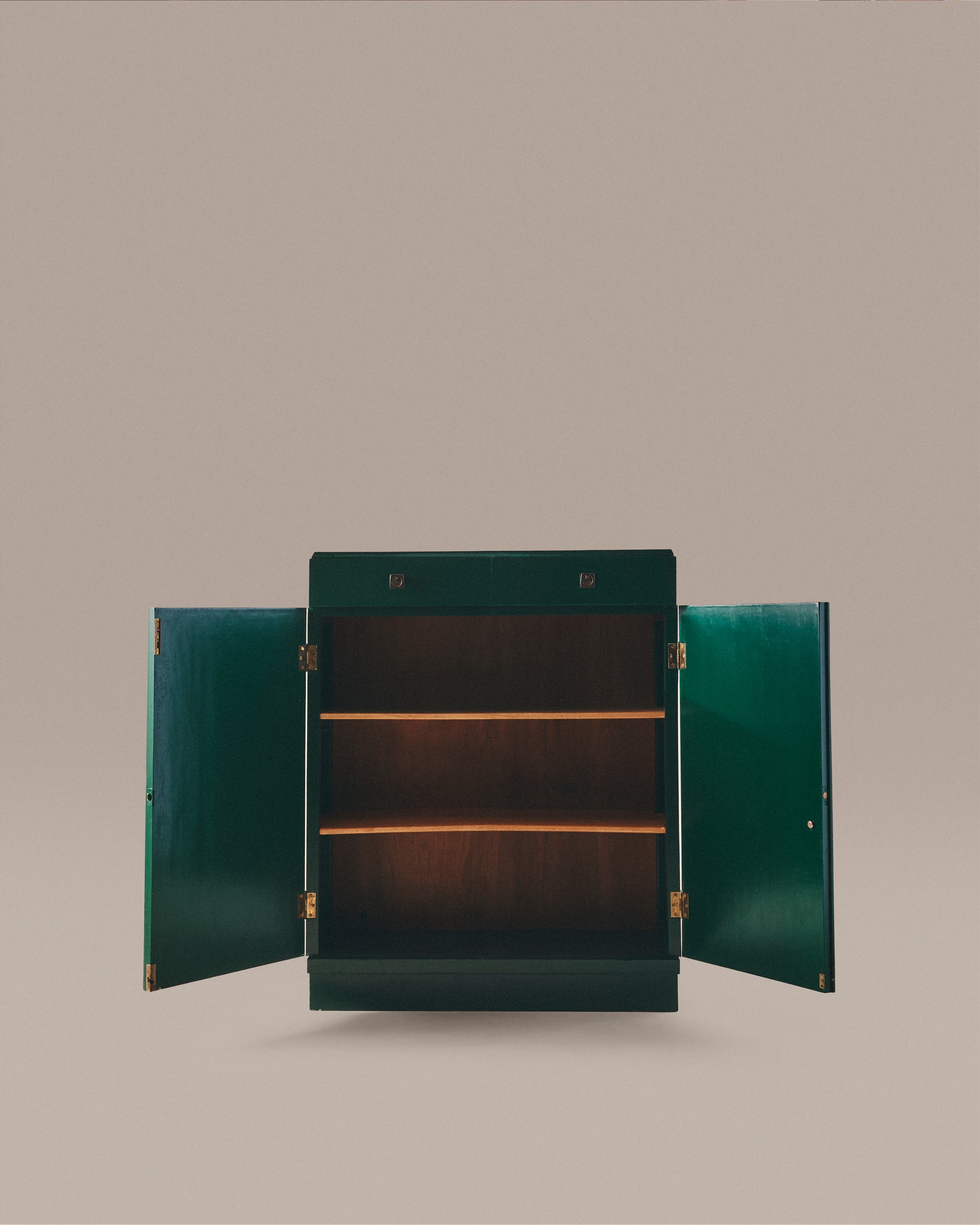 Green Lacquered Sideboard