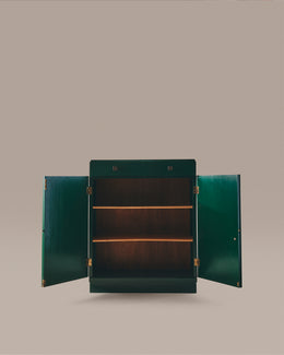 Green Lacquered Sideboard