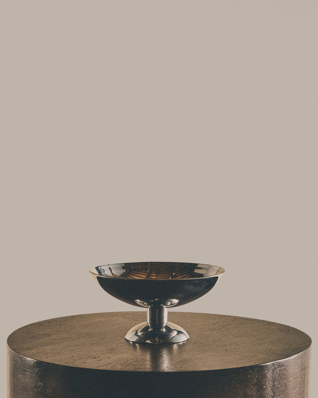 Metal Champagne Coupe Low
