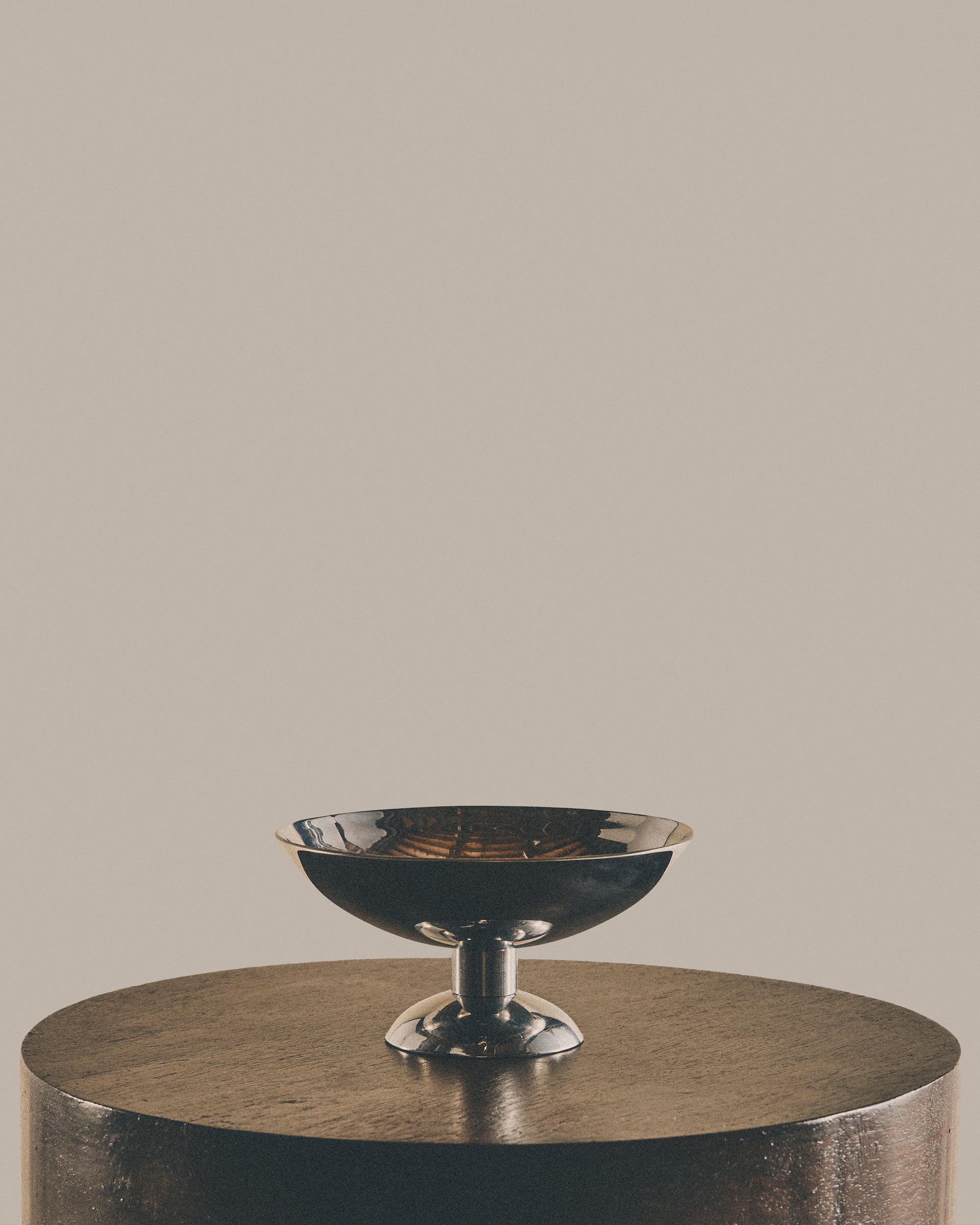 Metal Champagne Coupe Low
