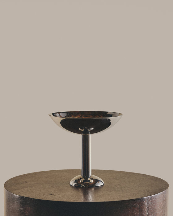Metal Champagne Coupe Tall
