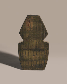 Mossy Stacked Vase