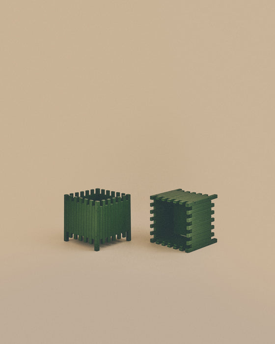 Painted Wooden Planters