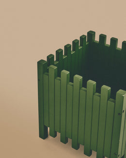 Painted Wooden Planters