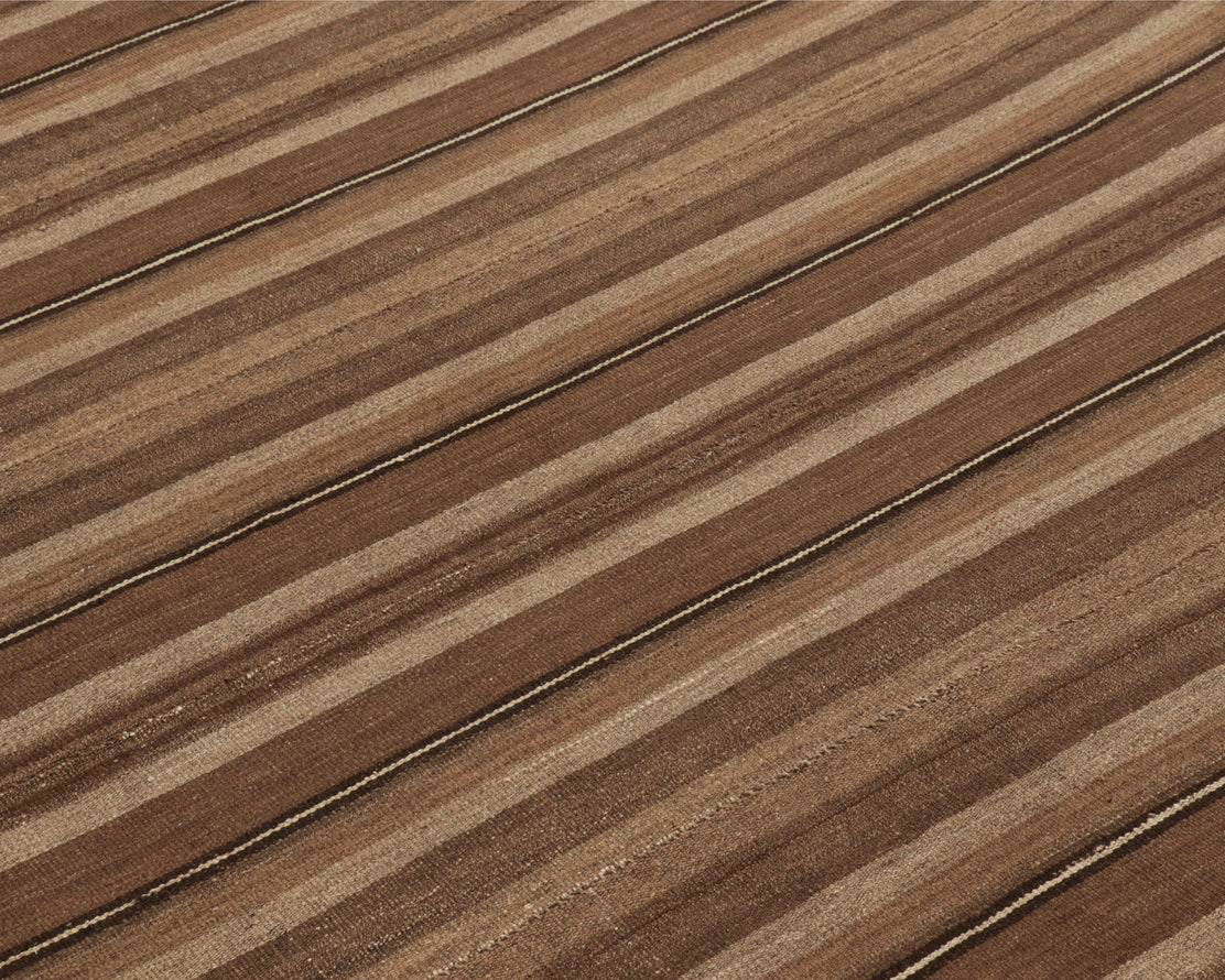 Palas Bidjari Brown Stripe Kilim