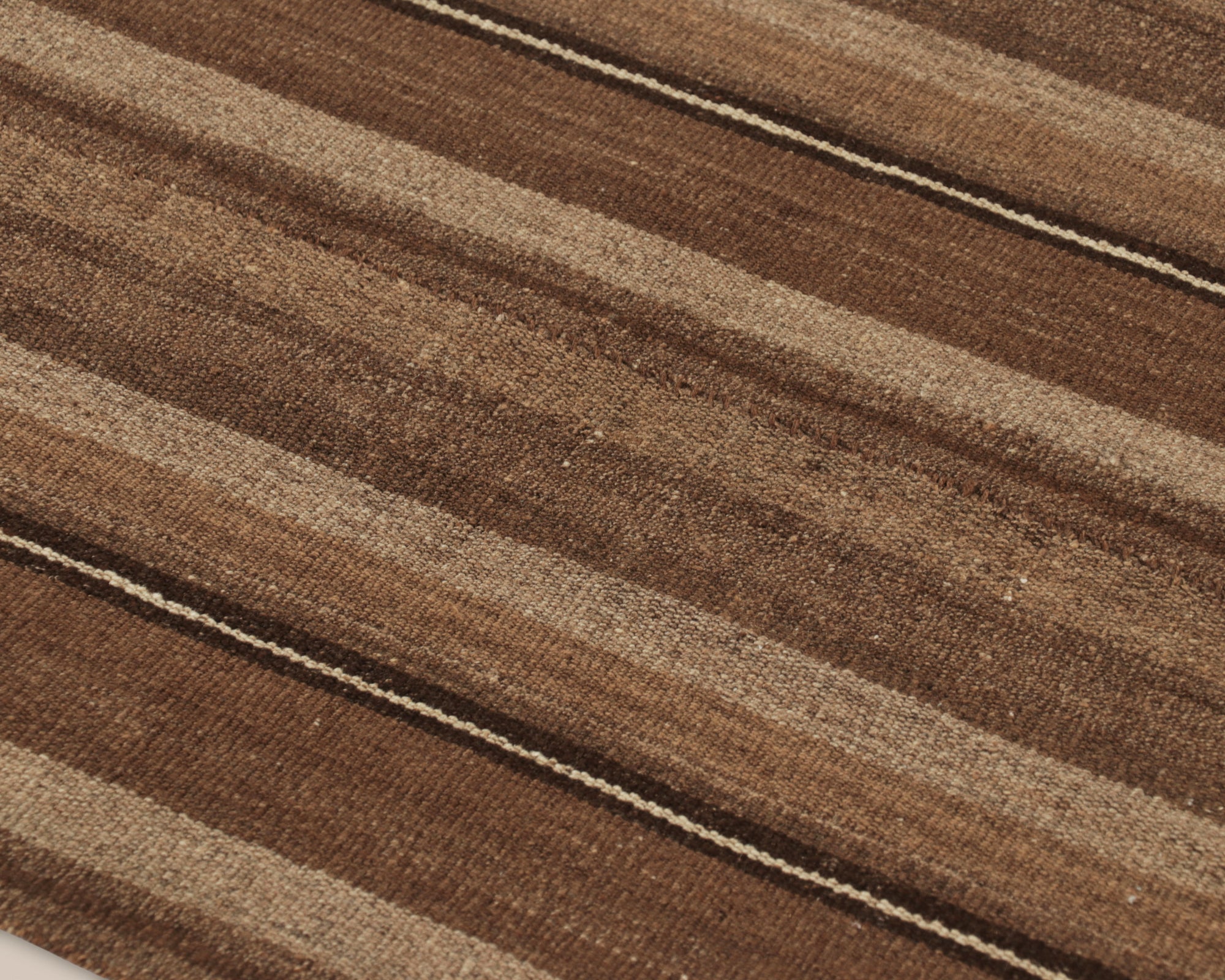 Palas Bidjari Brown Stripe Kilim