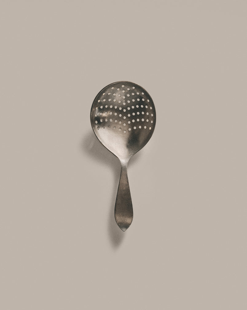 Pewter Cocktail Strainer