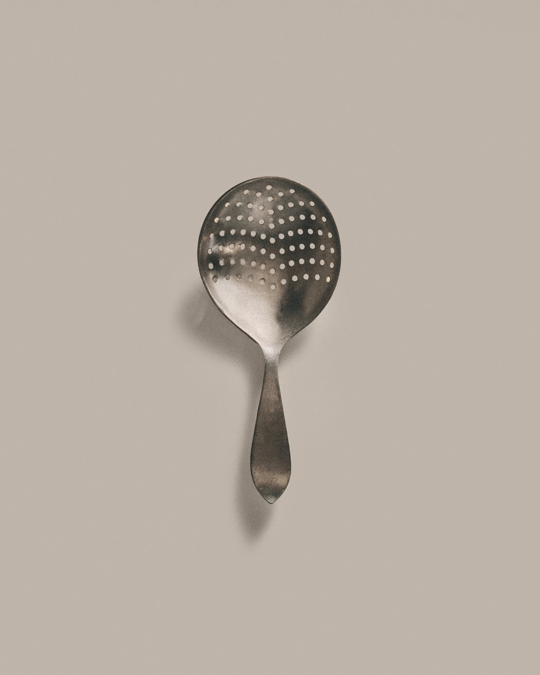 Pewter Cocktail Strainer
