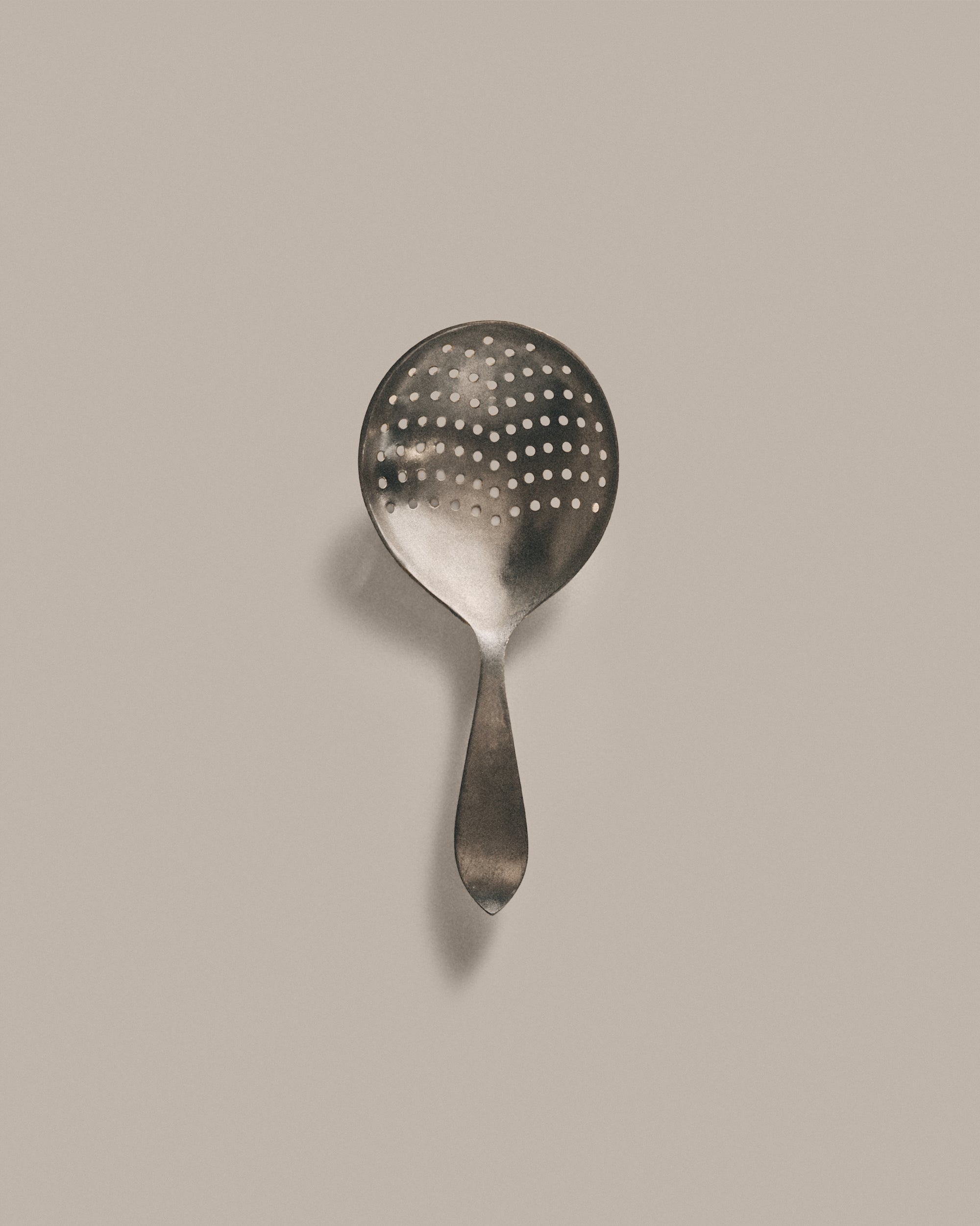 Pewter Cocktail Strainer
