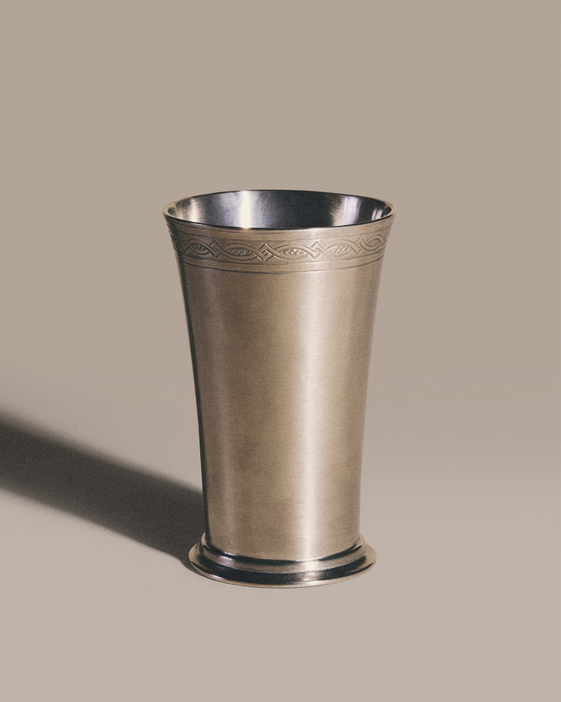 Tall Pewter Cup