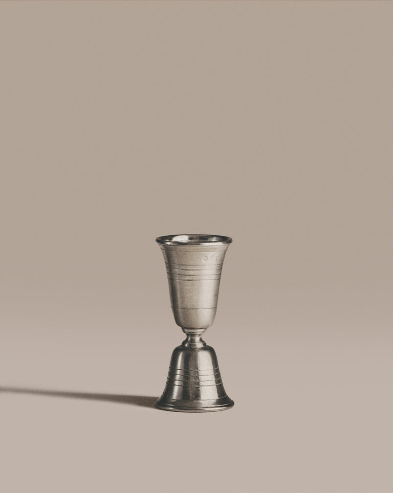 Pewter Double Jigger