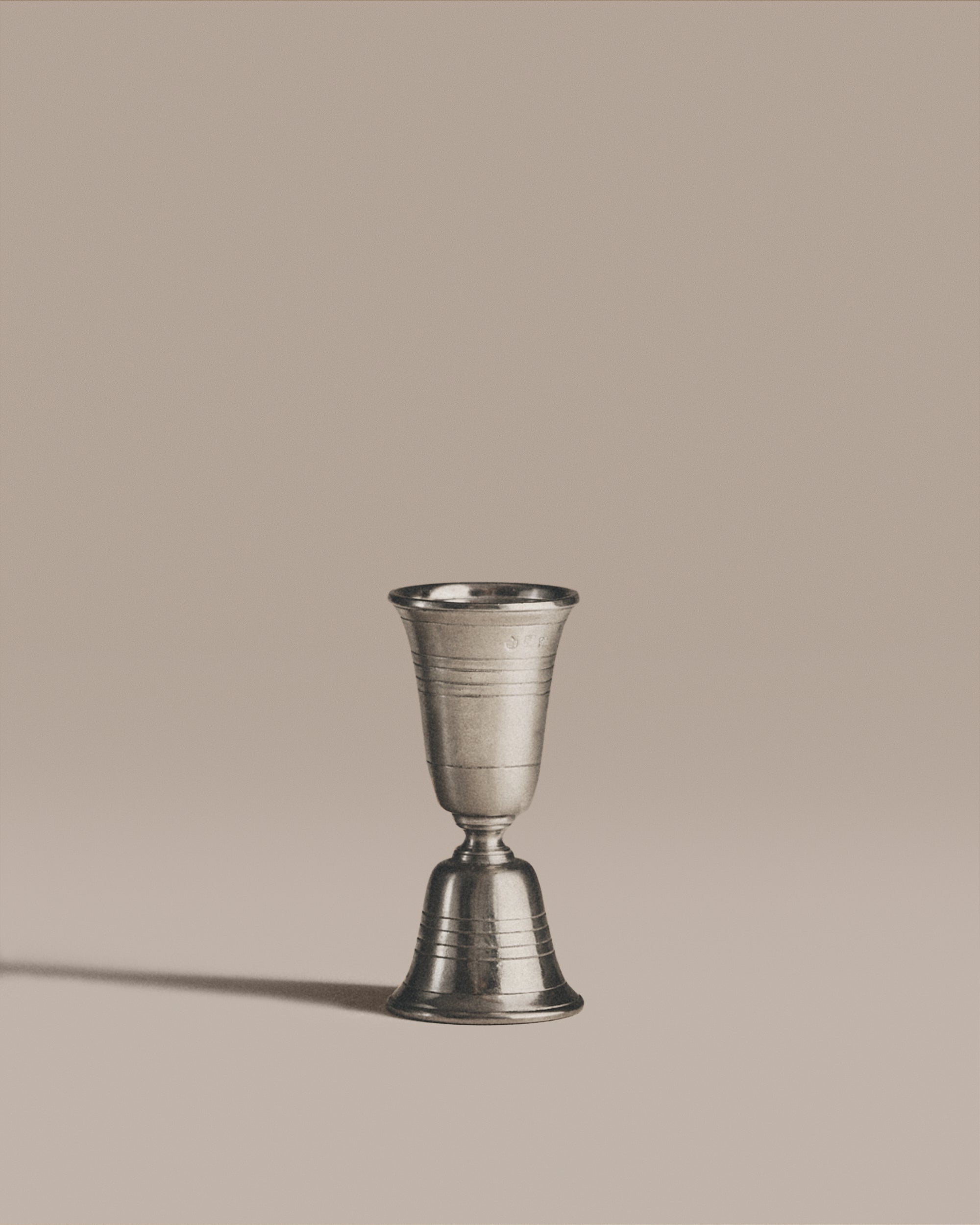 Pewter Double Jigger