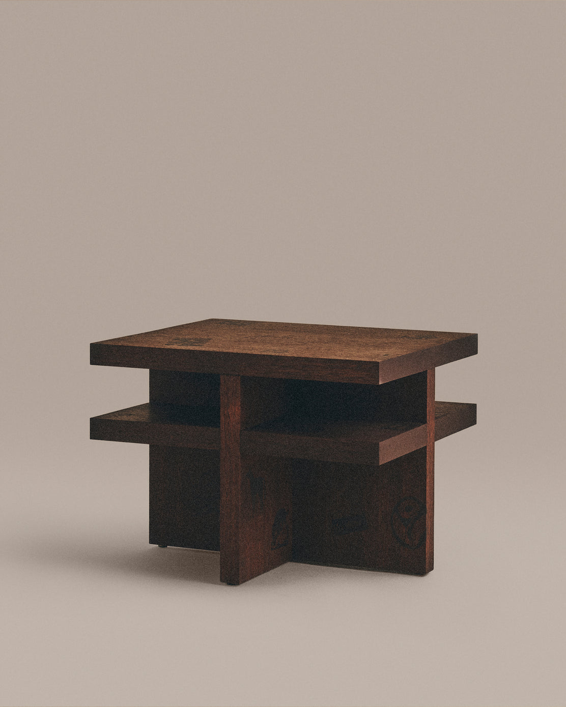 Tiered Rune Side Table