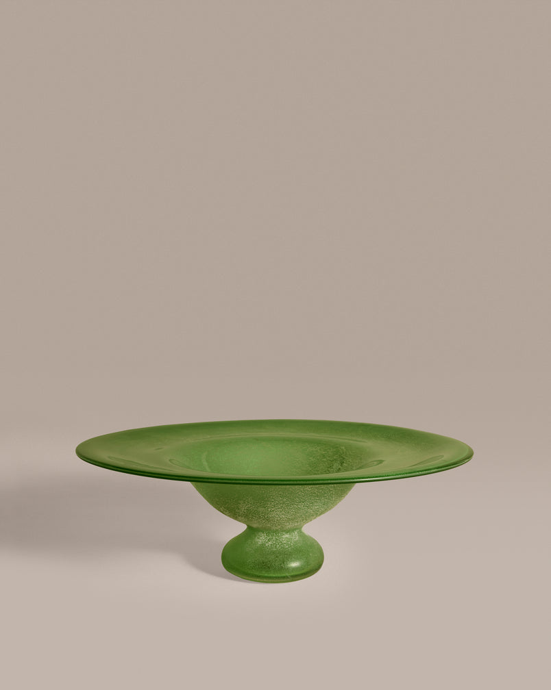 Scavo Green Large Vase