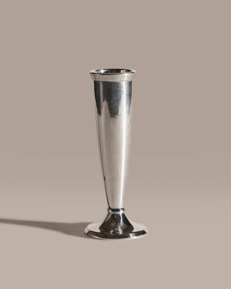 Silver Bud Vases