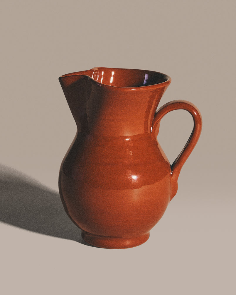 Small Sienna Pitchers