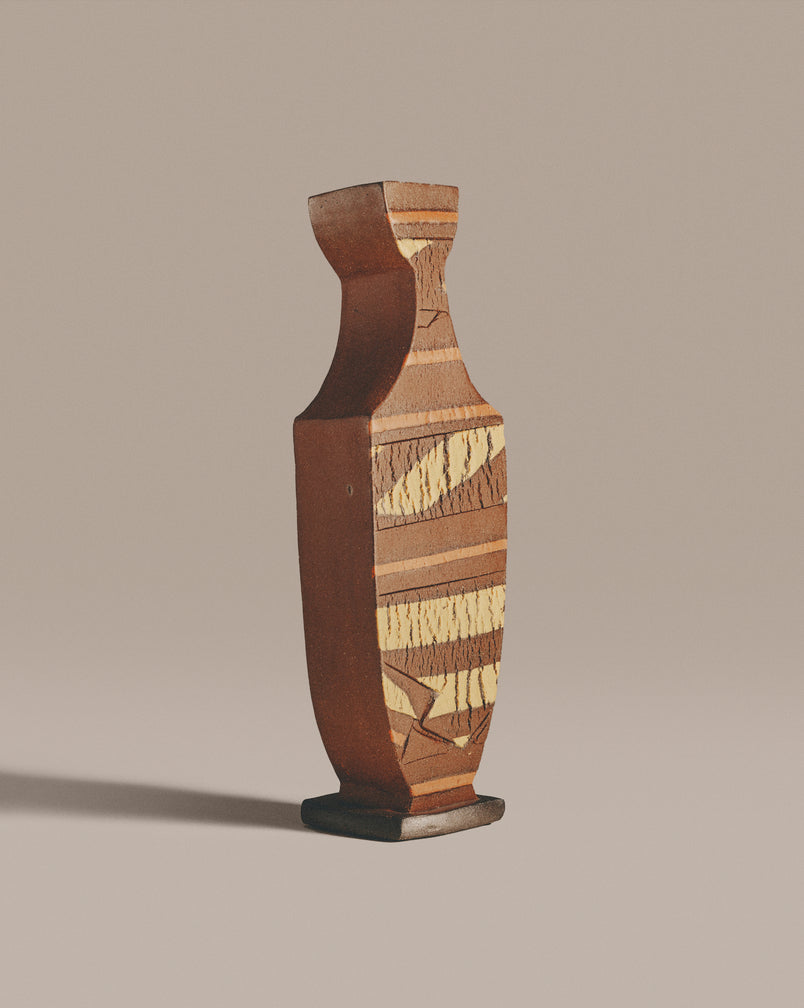 Tall Abstracted Vase