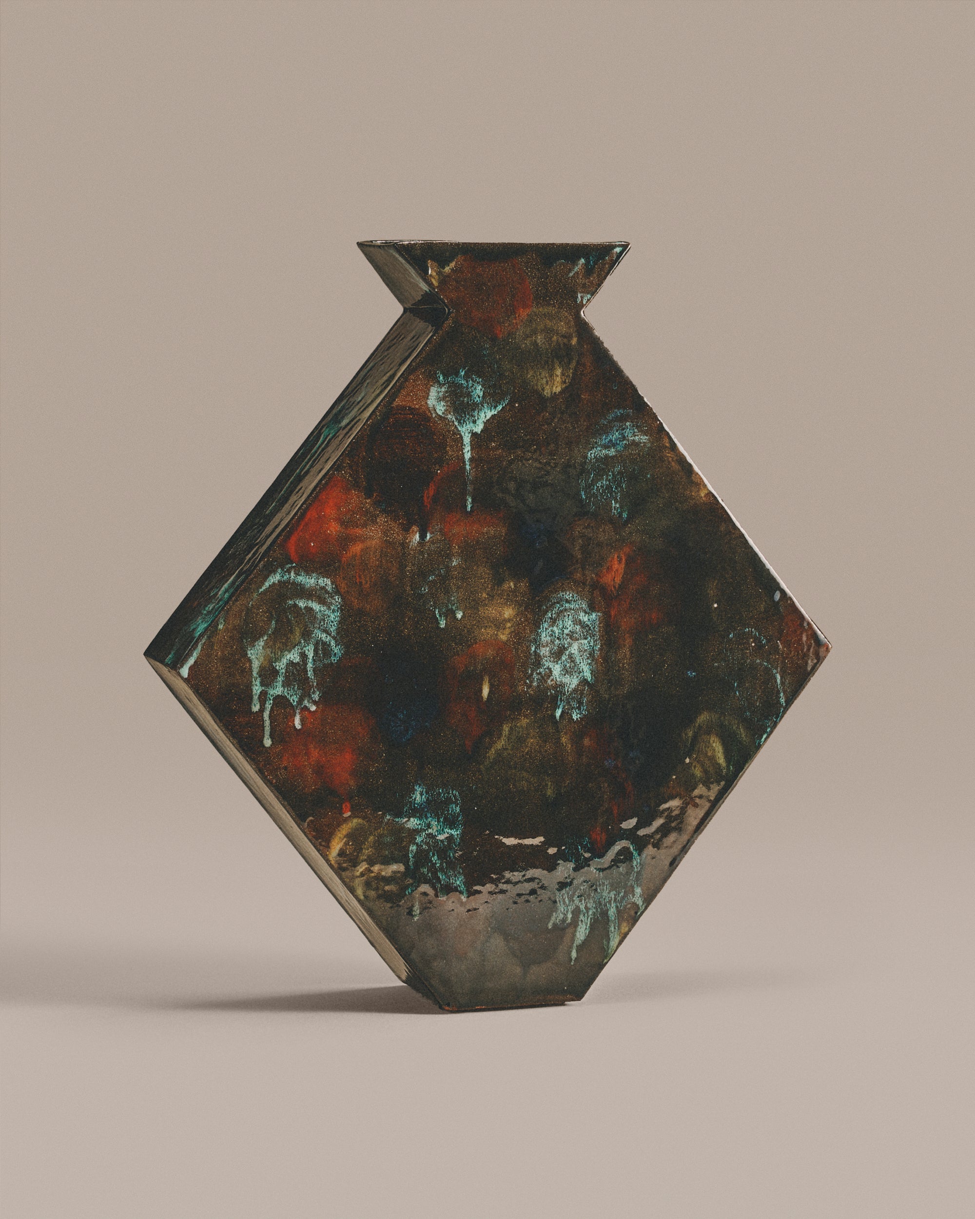 Tall Diamond Vase