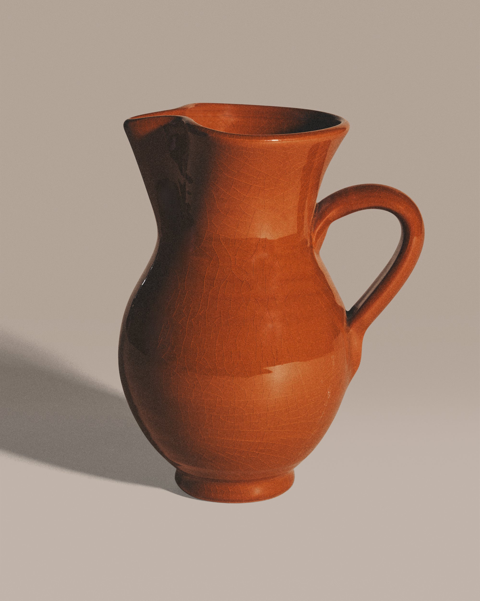Tall Sienna Pitchers
