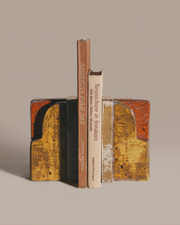 Tangerine Cut Out Bookends