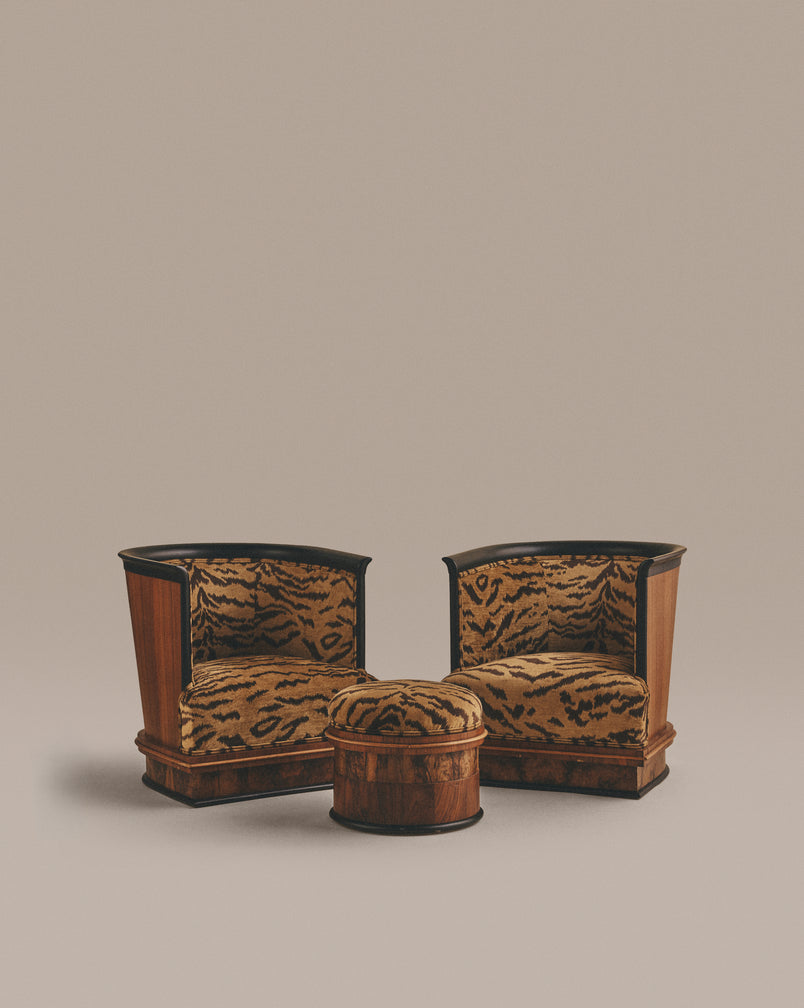 Tigertooth Lounge Chairs