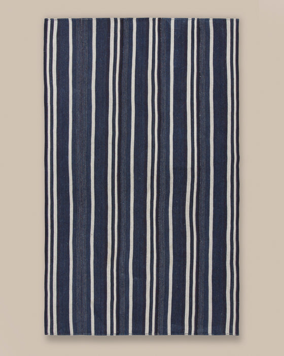 Turkish Navy Stripe Kilim