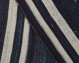Turkish Navy Stripe Kilim