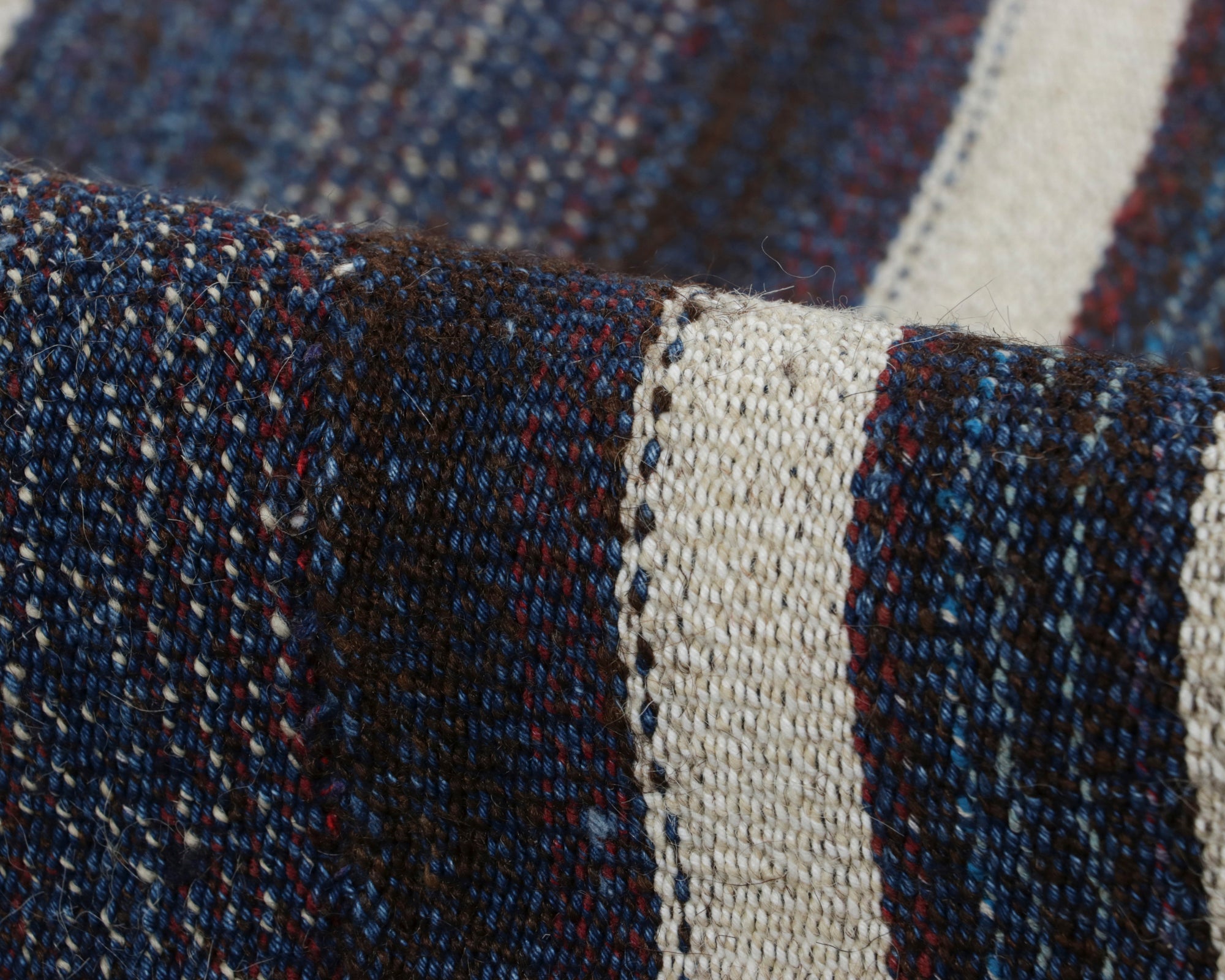 Turkish Navy Stripe Kilim