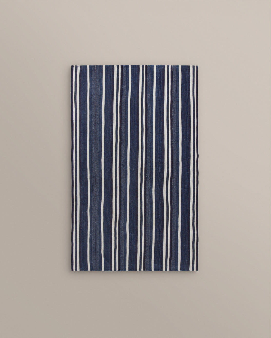 Turkish Navy Stripe Kilim
