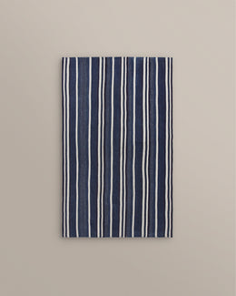 Turkish Navy Stripe Kilim