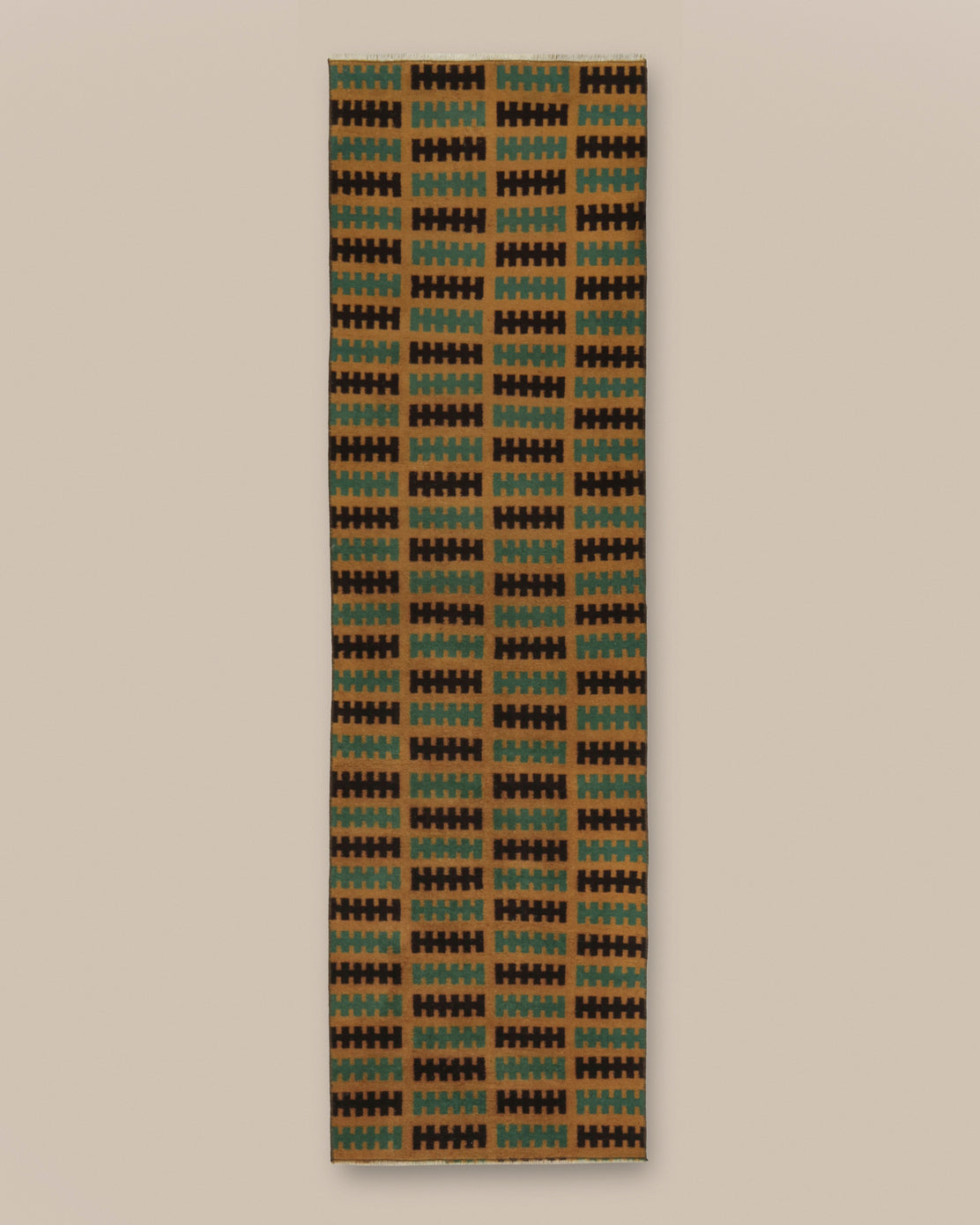 Zeki Muren Ochre and Teal Runner