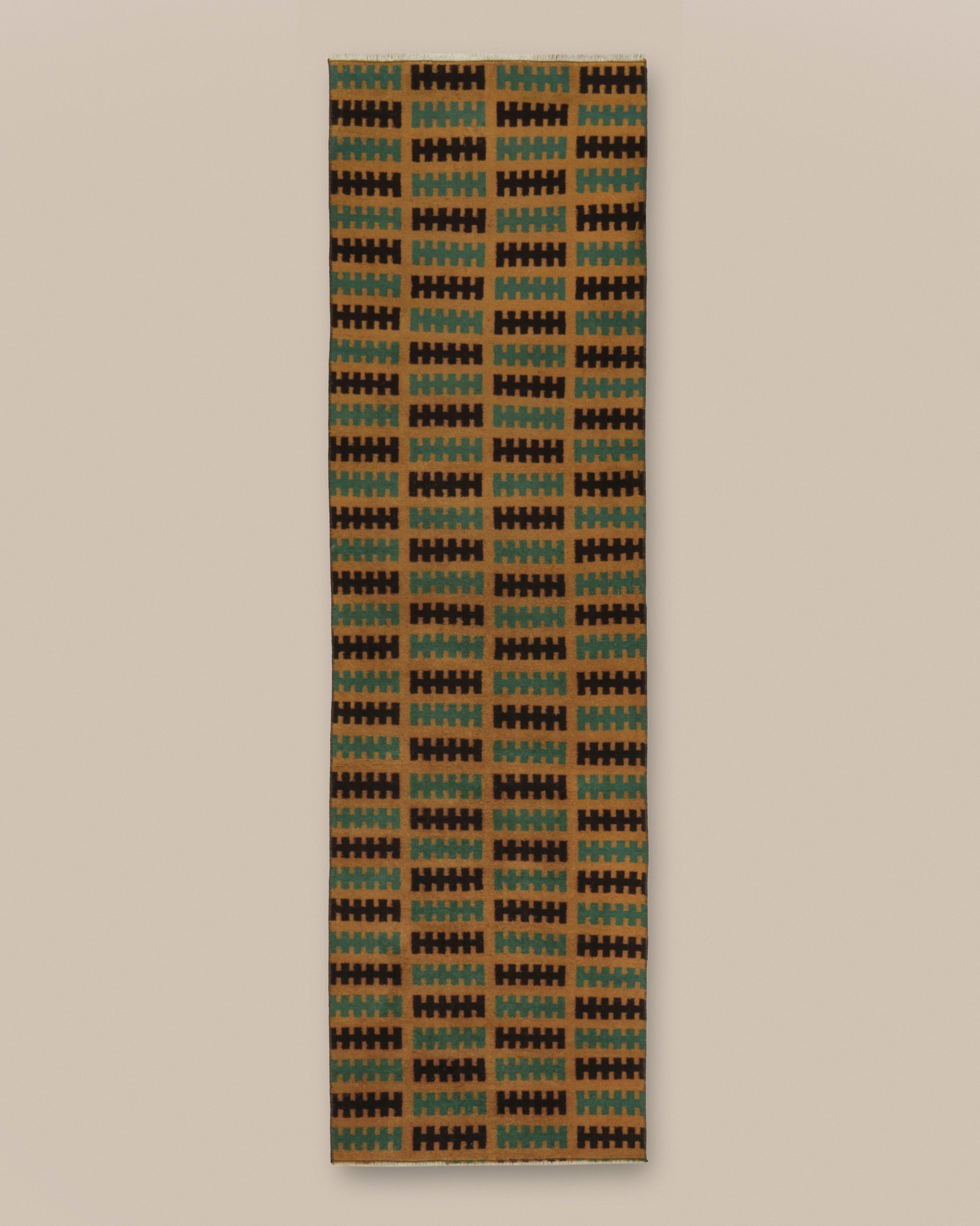 Zeki Muren Ochre and Teal Runner