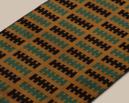 Zeki Muren Ochre and Teal Runner