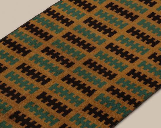 Zeki Muren Ochre and Teal Runner