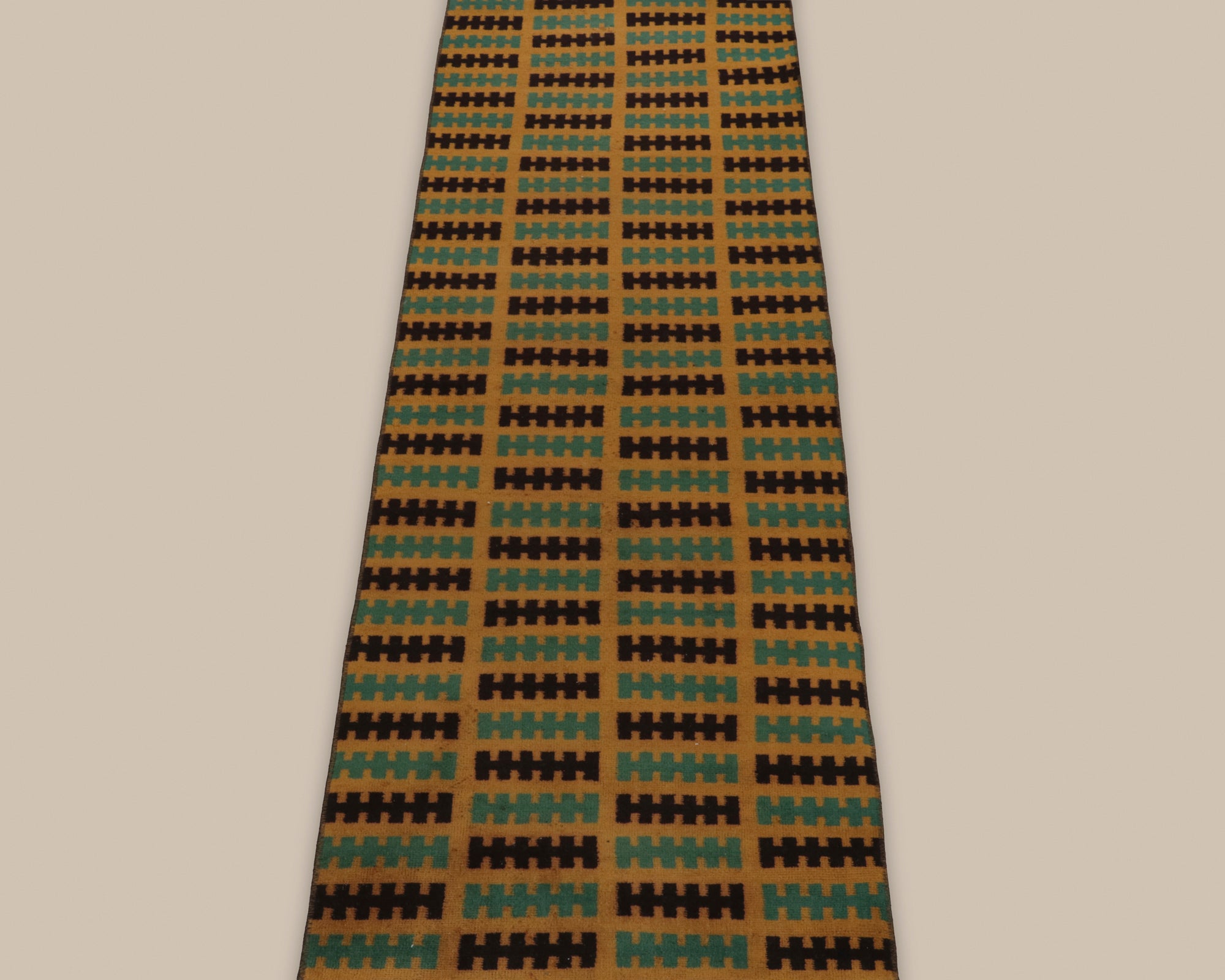 Zeki Muren Ochre and Teal Runner