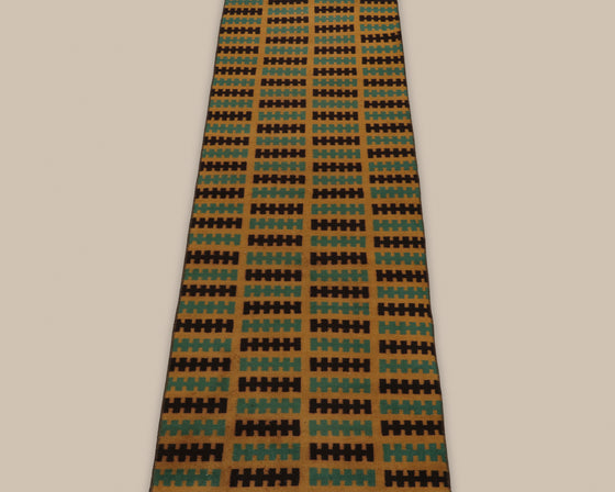Zeki Muren Ochre and Teal Runner