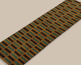 Zeki Muren Ochre and Teal Runner