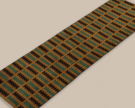 Zeki Muren Ochre and Teal Runner