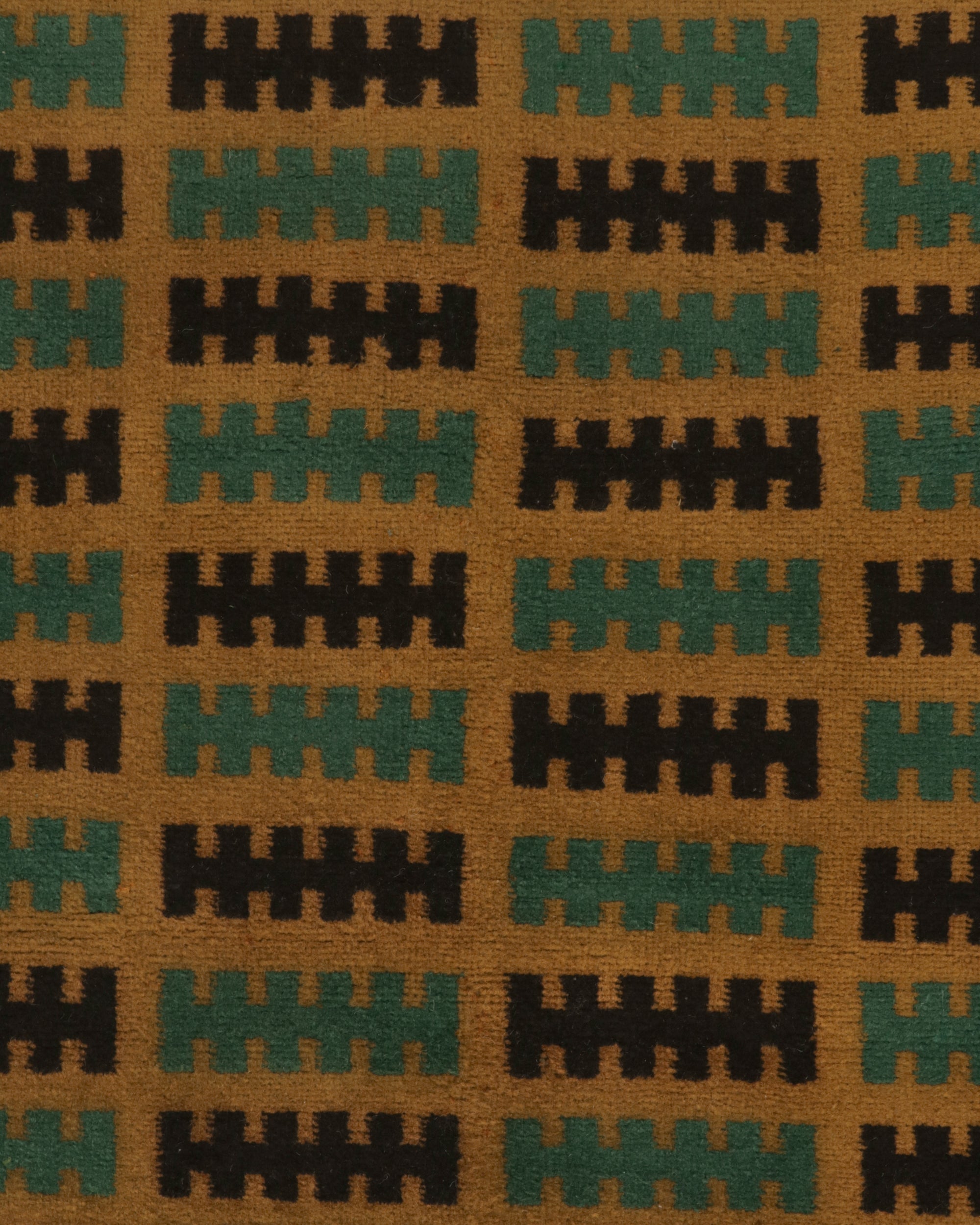 Zeki Muren Ochre and Teal Runner