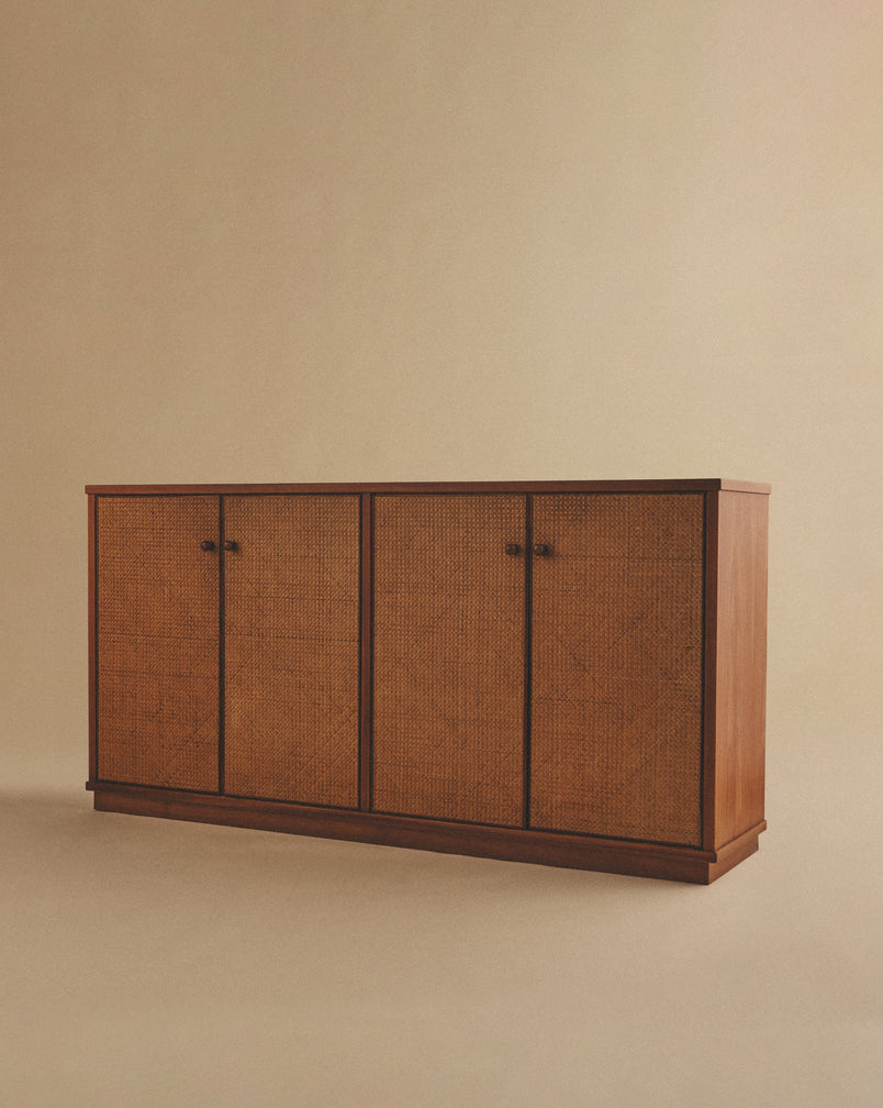 Italian Cane Sideboard
